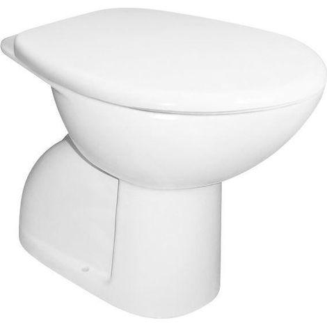 Jika Zeta Plus - WC à poser, évacuation verticale, Dual Flush, blanc H8227470000001