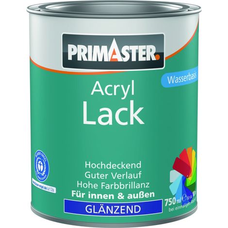 Primaster Acryl Lack enzianblau glänzend 750 ml Acryl Lack