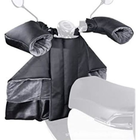 Couvre Jambe Scooter - Protège Jambe Moto - Tablier Scooter et manchon (1/4)