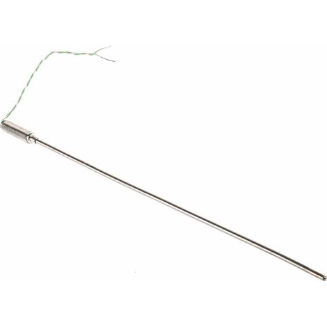 Thermocouple type K Ø 3mm, L 250mm, +1100°C max à Câble ( Prix pour 1 ) (1/2)