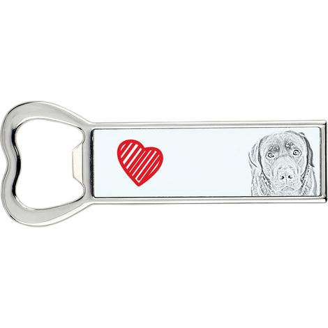 Labrador Retriever: un abridor de botellas con forma de perro, un abridor de nevera personalizado, un regalo único para hombre de Art-Dog. (1/5)