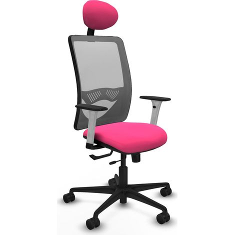 Silla de oficina piqueras y crespo Zulema gris espuma cómoda (1/2)