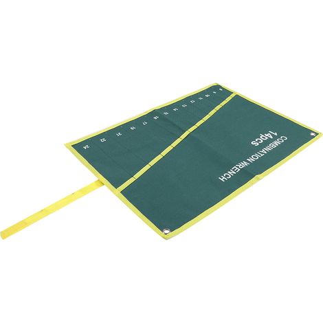 La version verte de l'ensemble comprend une poche pour clé, un sac de suspension et un système à double ouverture. (1/5)