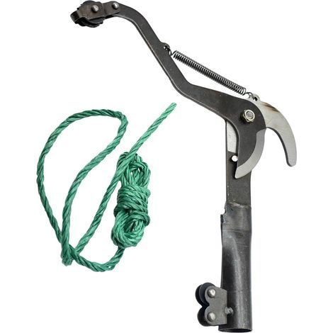 Sécateur haute altitude. tête de scie extensible sans perche. coupe-branches d'extérieur haute altitude avec corde. coupe-branches pour arbres fruitiers (1/4)