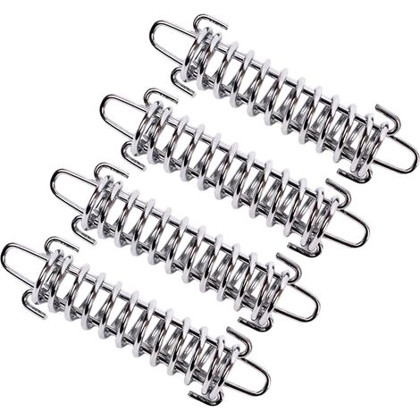 Ressort Voile D'ombrage - 10 x 3 cm - Pour Tente De Camping Et Auvent Extérieur - Lot De 4 Pièces