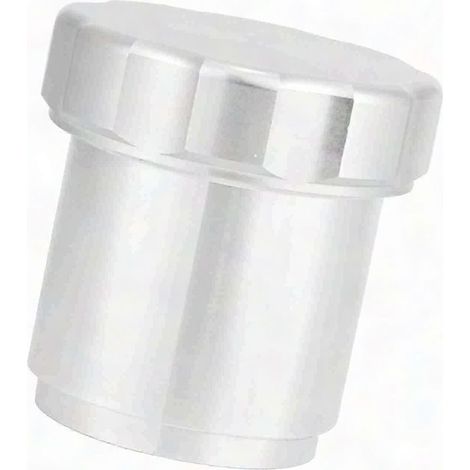 Schweißbarer Tankeinfülldeckel aus Aluminiumlegierung, Kragen mit Kappe, Außendurchmesser 1,5 Zoll (1 1/2"), für Benzintanks, Komplettset. (1/5)