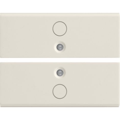 VIMAR - 16842.0.B Due mezzi tasti 2M simbolo O bianco