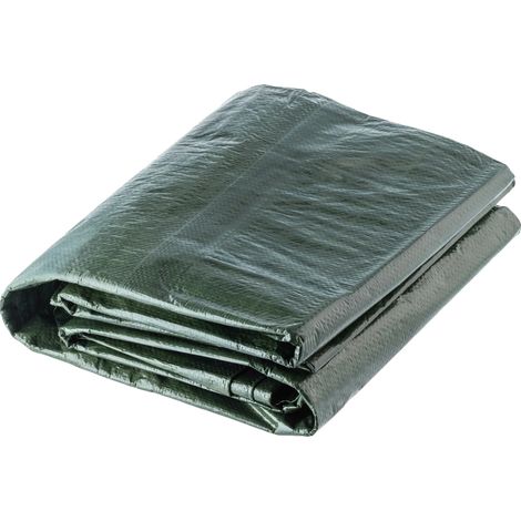 Bâche, 10x6 pieds, Imperméable, Résistant aux UV, Haute résistance, Multifonctionnelle (1/5)