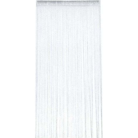 Verdunkelungsvorhang, Fliegengitter-Türvorhang, Pailletten, Moskitonetz, Paneel, Fadenvorhänge, Dekoration, Wand, Fenster, Tür, Fransen, Schlafzimmer, 100 x 200 cm - Crezuo