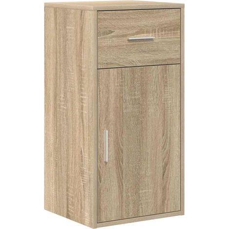 Maison Exclusive - Aparador con cajón Roble Sonoma 38 x 34 x 75 c