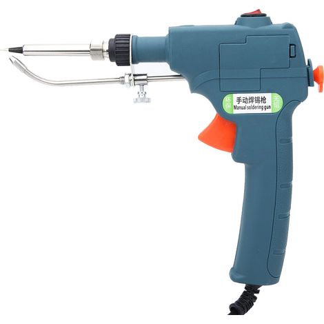 Fer à souder portatif à chauffage interne 80 W avec pistolet à étain automatique (prise UE 220 V) (1/5)