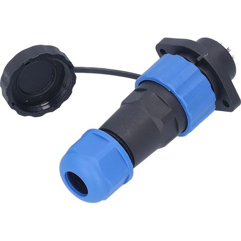 Connecteur d'alimentation étanche IP68, bride mâle/femelle, pour l'aviation, 250 V CA, 5 A, broches SP208 (1/5)