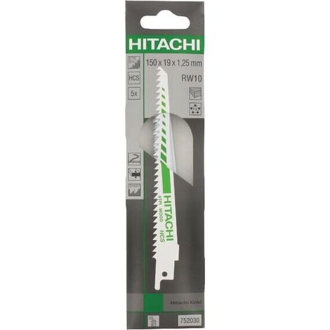 Cuchilla sierra sable HIKOKI 752030