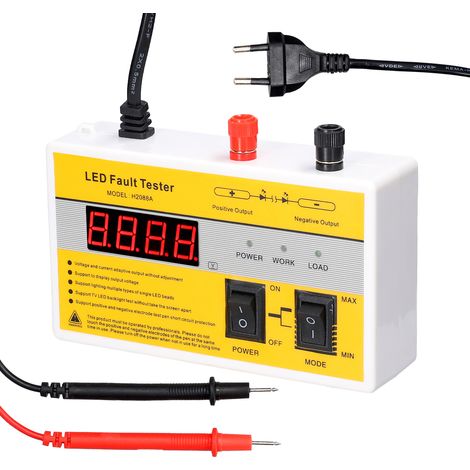 Testeur de maintenance LED portable, détecteur de pannes, outil de réparation de rétroéclairage TV, instruments de mesure multifonctionnels pour LED et bandes LED. (1/5)