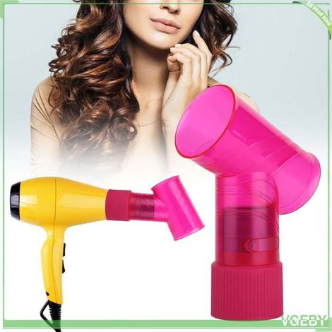Diffuseur de sèche-cheveux - FAFEICY - Universel - Rose - PC résistant à la chaleur - Pour cheveux bouclés (1/5)