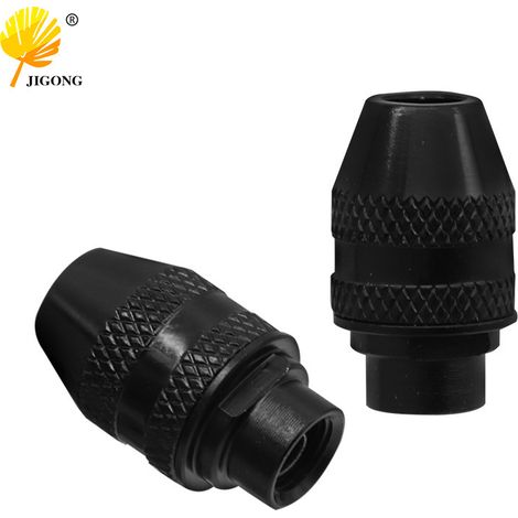 Mandrin de perçage miniature à trois mors, accessoire de mandrin pour meuleuses électriques, plage de serrage du mandrin impérial 0,4-3,2 mm.
