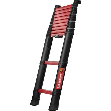 Telesteps Rescue Line Feuerwehr- & Rettungsleiter 3,5m – Teleskopleiter für 3 Personen (1/5)