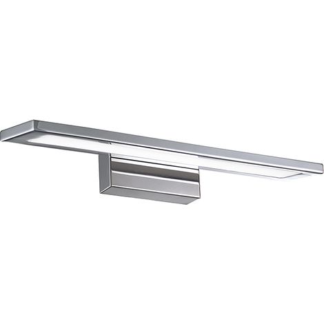 Read Applique Salle De Bain Led 12W 1100Lm 3000K Ip20 Chrome - Rossini Illuminazione - Applique Fine Pour Miroirs Et Tableaux Métalliques (1/2)