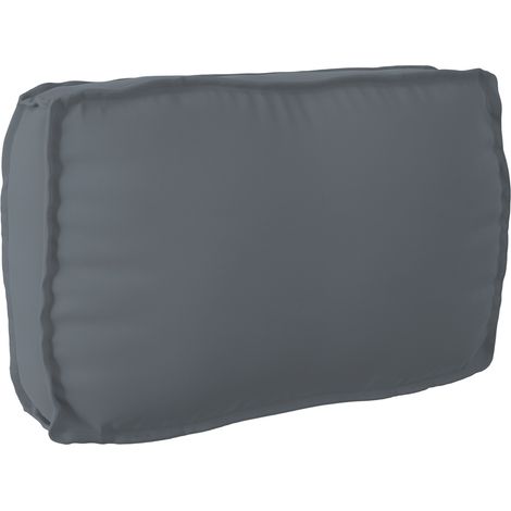 Coussin pour dossier de palette Anthracite 70x40x12 cm vidaXL (1/5)