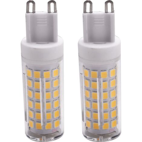 Ampoule LED G9 10W Blanc Naturel 100 Ampoules Céramique Grand Angle Sans Scintillement (1/4)