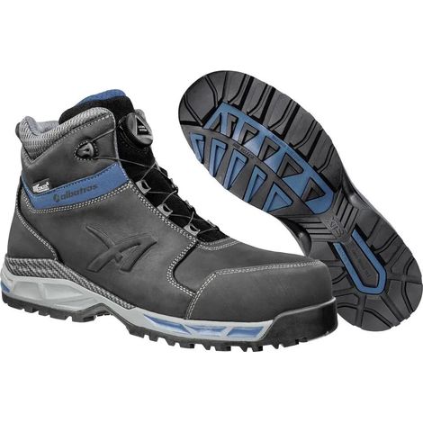 [NEUWERTIG] B-Ware Albatros Sicherheitsstiefel Hochschuh Stiefel Tofane Black S3 Esd Ctx Gr 47 W11