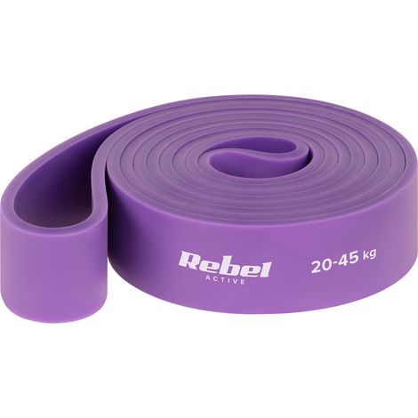 Fascia elastica per esercizi di resistenza TPE Power Band PT-4 20-45 kg Rebel (1/4)