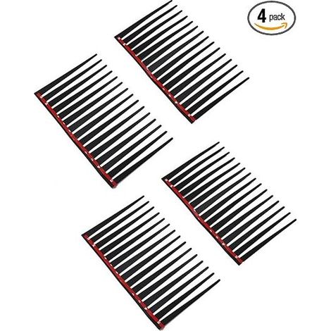 Black Decorative Eyelashes Stickers for Car Headlight with Eyebrows for Front (1/5)