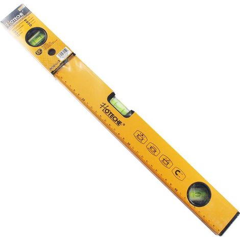 NIVEL ALUMINIO 50 CM MAGNETICO TUBULAR (1/2)