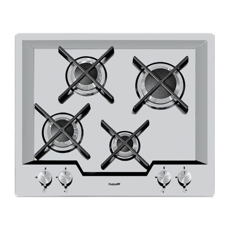Foster KS.4F.STD Horno de gas empotrado de acero inoxidable con 4 quemadores (1/3)