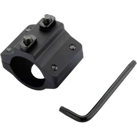 Support de lampe torche offset Mlok 25,4mm pour rail système Mlok en alliage d'aluminium, fixation robuste (1/5)