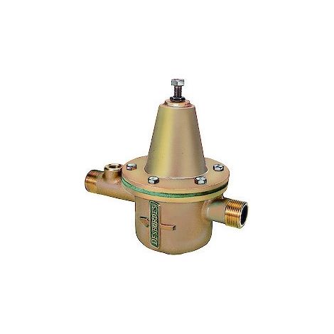 Desbordes – Réducteur de pression 10 m – Filetage plomberie 26x34 – Pression nominale PN 16 – Norme sanitaire pour installations domestiques
