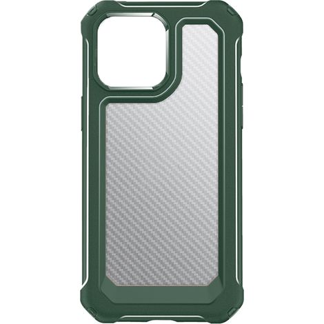 Protezione completa a 360 gradi per iPhone 14 Pro, resistenza alle cadute di livello militare, angoli rinforzati con imbottitura, custodia in pelle resistente con clip da cintura, comoda da usare in a