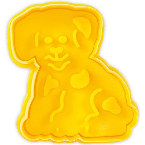 Städter Ausstecher Hund 7 cm Gelb (1/5)