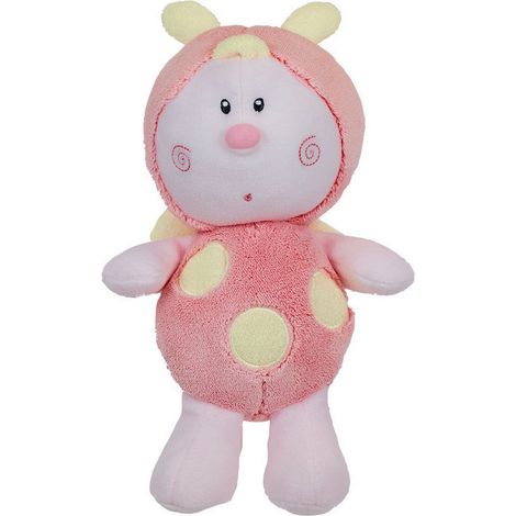 Luminou papillou rose peluche lumineuse naturelle fonctionne sans pile  et  27 cm (1/3)