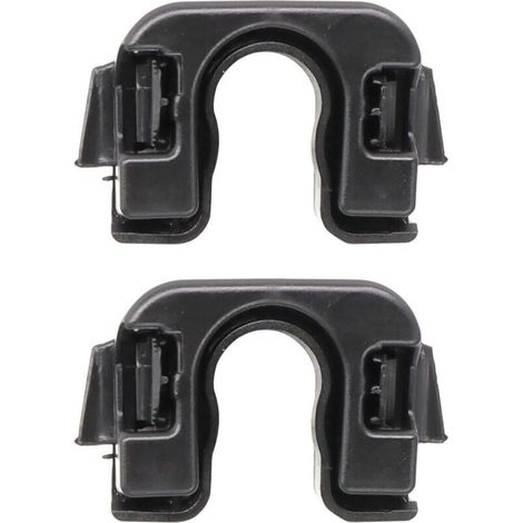 Soporte para portaequipajes trasero (4 piezas): juego de montaje de nailon de alta calidad para la bandeja portaobjetos trasera y el almacenamiento elevado en automóviles, SUV o crossovers. (1/4)