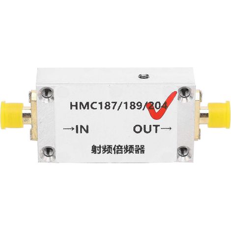 Multiplicateur de fréquence doubleur en alliage d'aluminium 4-8GHz entrée, sortie 8-16GHz (1/5)