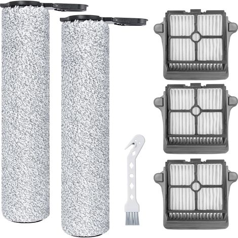 AQUATECHNICK - brosses à rouleau de rechange pour Tineco Floor One — brossage et lavage efficaces, rendement durable (1/5)
