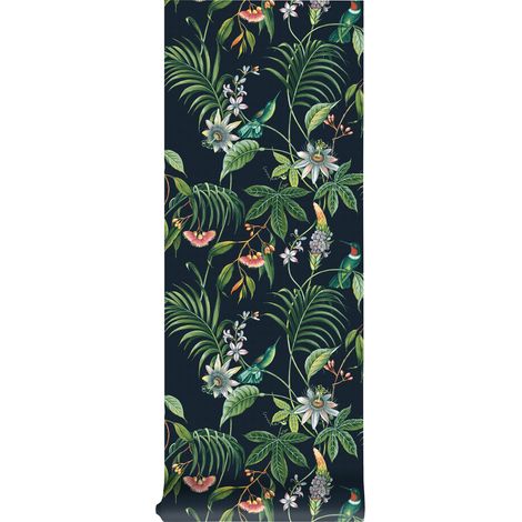 Superfresco Easy - Vliestapete - Adilah - Schwarz - 10m x 52cm