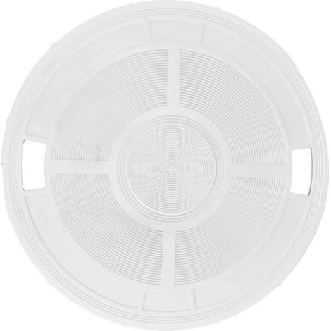 Couvercle de skimmer rond de 23 cm (9 pouces) - remplacement pour le couvercle de skimmer et le couvercle de bonde de piscine (1/5)