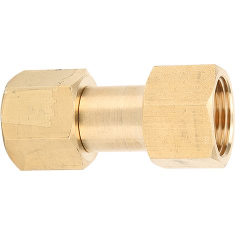 Adaptateur bouteille CGA-320 vers CGA-580, raccord CO2 vers détendeur argon, acier, filetage standard (1/5)