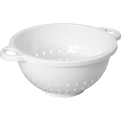 1 Passoire en plastique, trous larges, 5 quart, pieds équilibrés, pour pâtes et légumes (1/5)