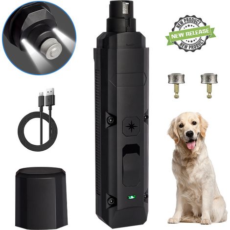 Filiyano-Coupe-ongles électrique J2 pour chiens et chats, noir (1/4)