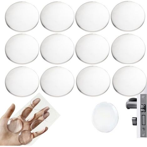 Butée de porte de protection murale - Protections transparentes auto-adhésives (1/5)