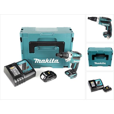 Avvitatore a batteria Makita DFS 251 RA1J 18 V brushless + 1x batteria ricaricabile 2,0 Ah + caricabatterie + Makpac