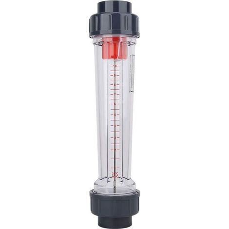 50 mm Kunststoff-Durchflussmesser für Schwimmbäder, 1-10 m³/h, hohe Präzision, Momentandurchfluss, 50 mm flache Öffnung, für LZS-40(D) Flüssigkeitsrotameter.