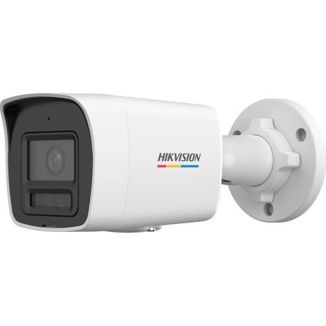 Telecamera di rete Bullet ottica fissa 4MP ColorVu Hikvision DS-2CD1047S3H-LIU