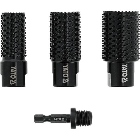 Zylindrische Feile Set Yato yt-61775 4 Stück HRC 40-50