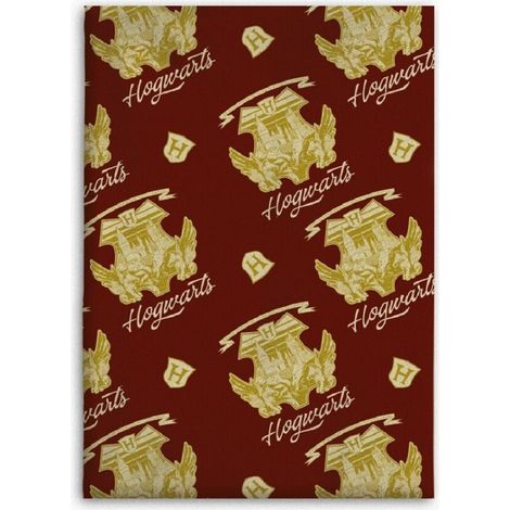 Harry Potter Decke – Wohndecke 130x160 cm für Kinderzimmer und mehr