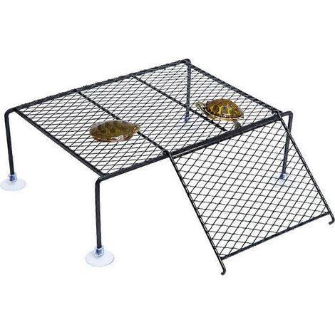 Décoration pour aquarium à tortues, plateforme de séchage pour tortues, plateforme solaire, plateforme d'escalade, plateforme de repos, tortue d'eau flottante (1/5)