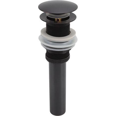 Bouchon à panier anti-odeurs en laiton et acier inoxydable pour lavabo de salle de bain (1/5)